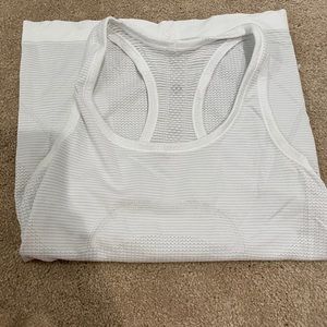Lululemon white tank
